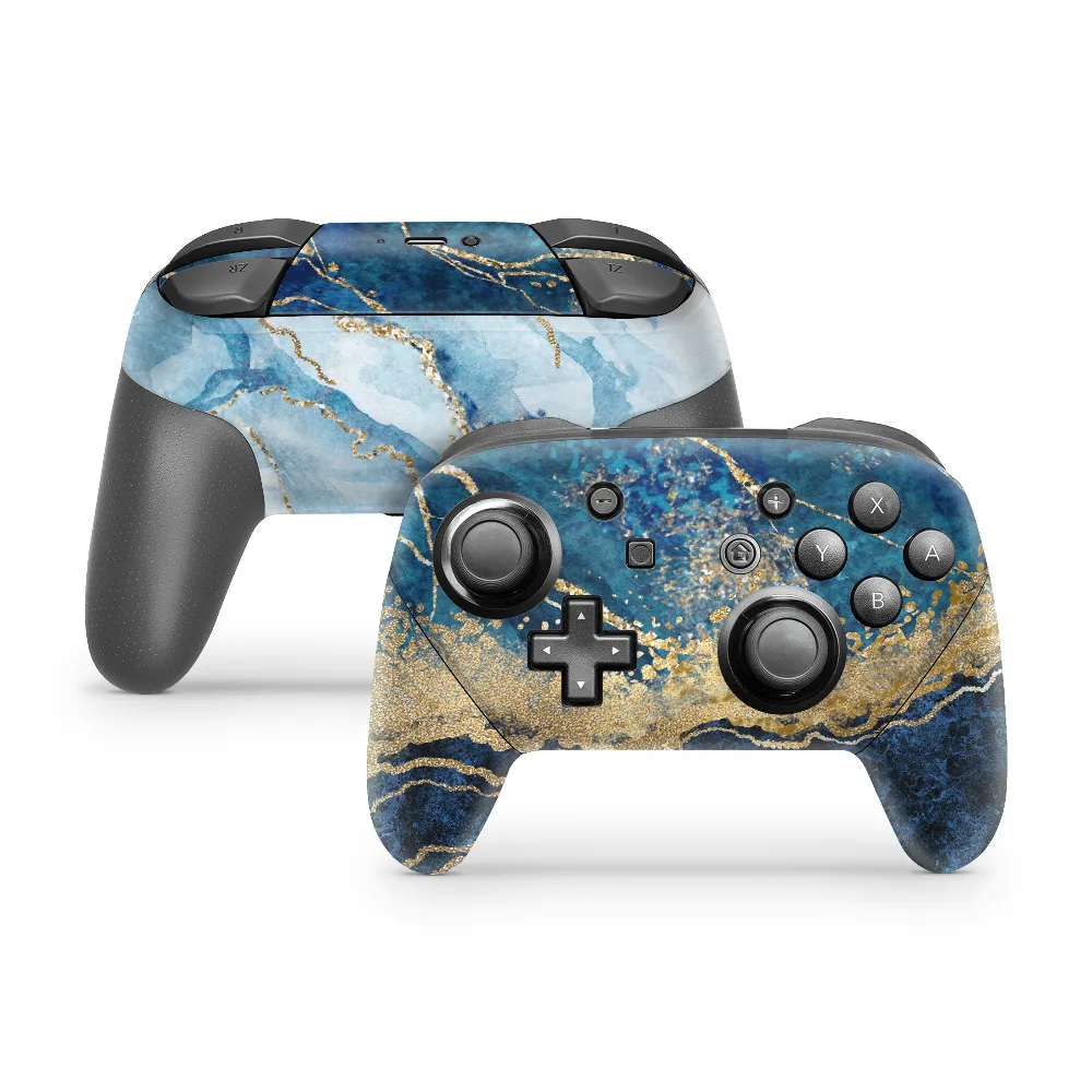 Royal Beach Nintendo Switch Pro Controller Skin