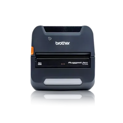 RuggedJet RJ4230BL, Mobile 4" DT Printer w/USB, Bluetooth/MFi, NFC Pairing