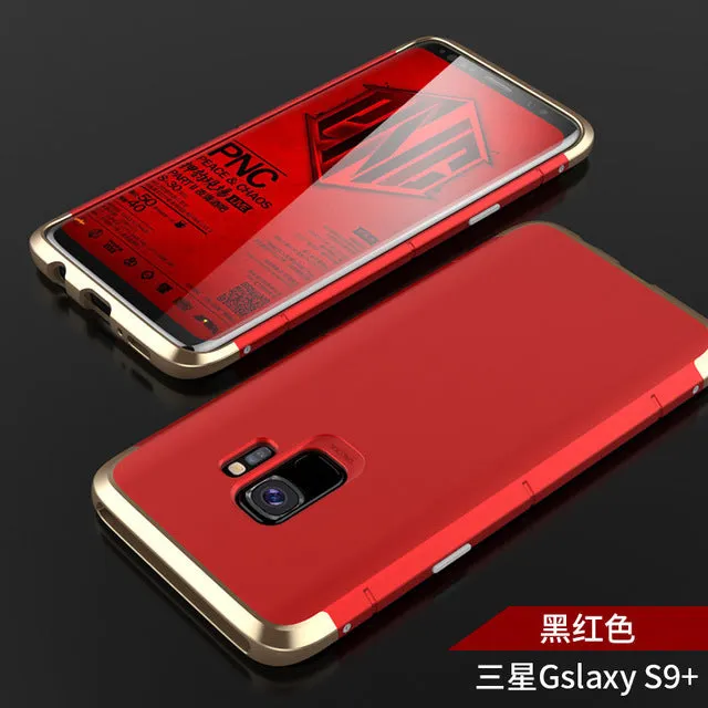 samgung galaxy s9-s9  case luxury aluminum Metal matte case