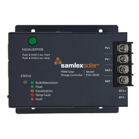 Samlex Solar Charge Controller - 12/24 PWM - 30 AMP [EVO-30AB]