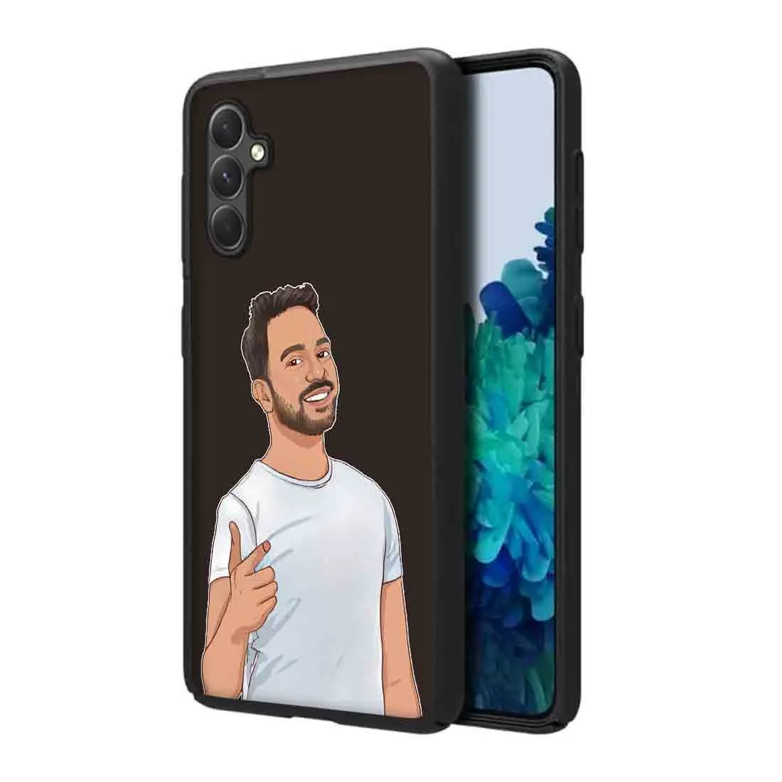 Samsung A54 Cases with Photo Design Back Cover - Cartoonify From Photo