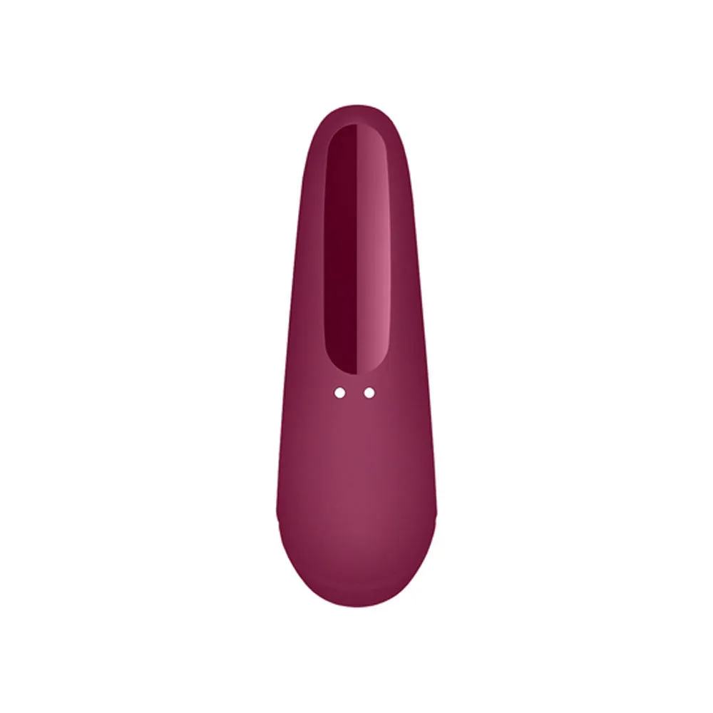 Satisfyer App Enabled Curvy 1 Plus Rose Red