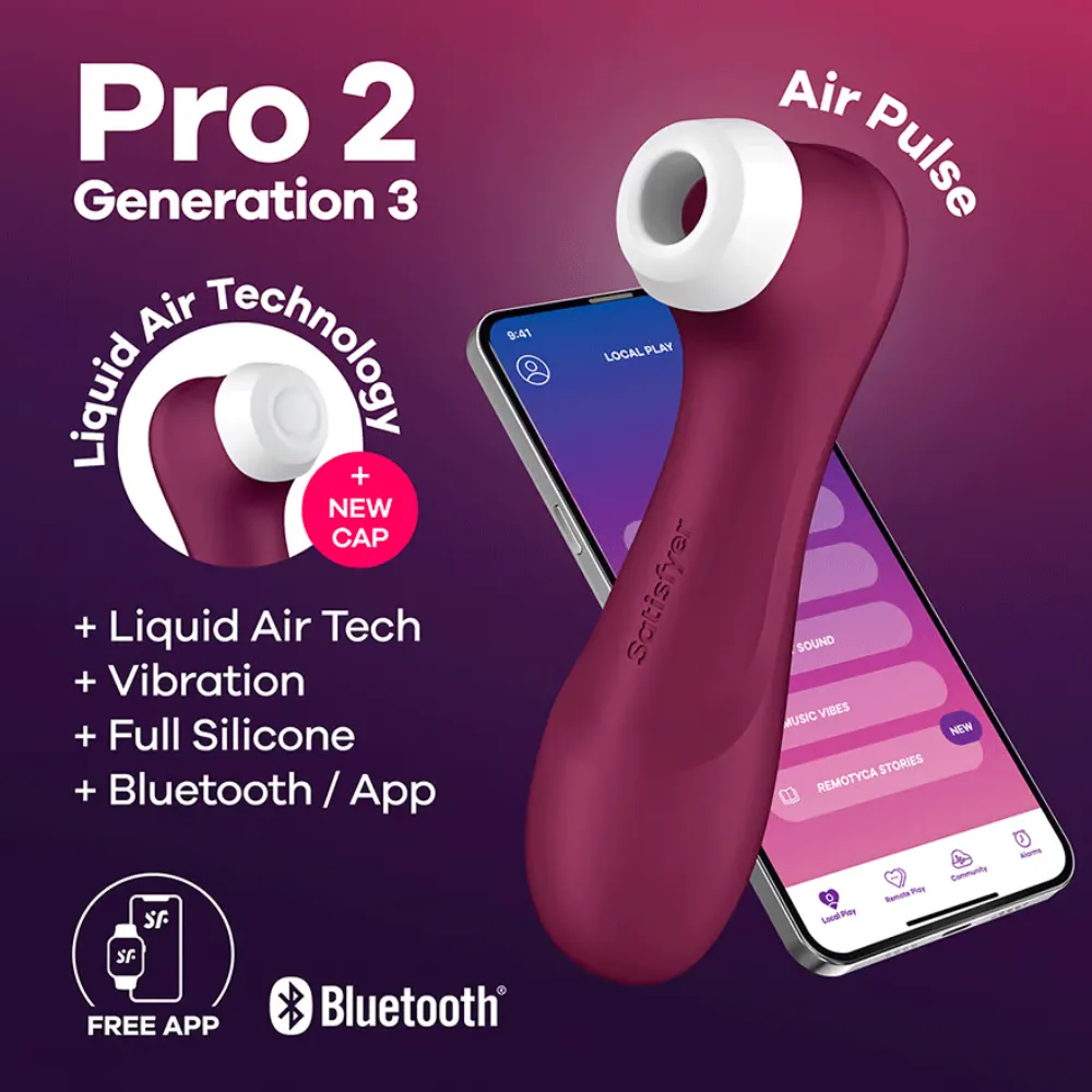 Satisfyer Pro 2 Generation 3 with Air Tech and App