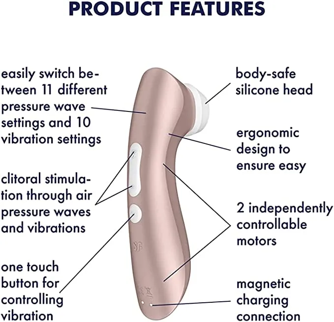 Satisfyer Pro 2 Plus Vibration Clitoral Massager