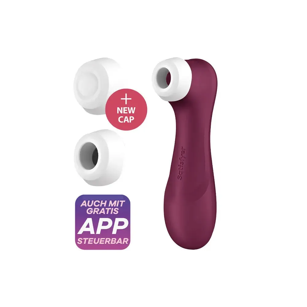 Satisfyer Pro 2 Silicone Purple Multi Speed Rechargeable Clitoral Vibrator