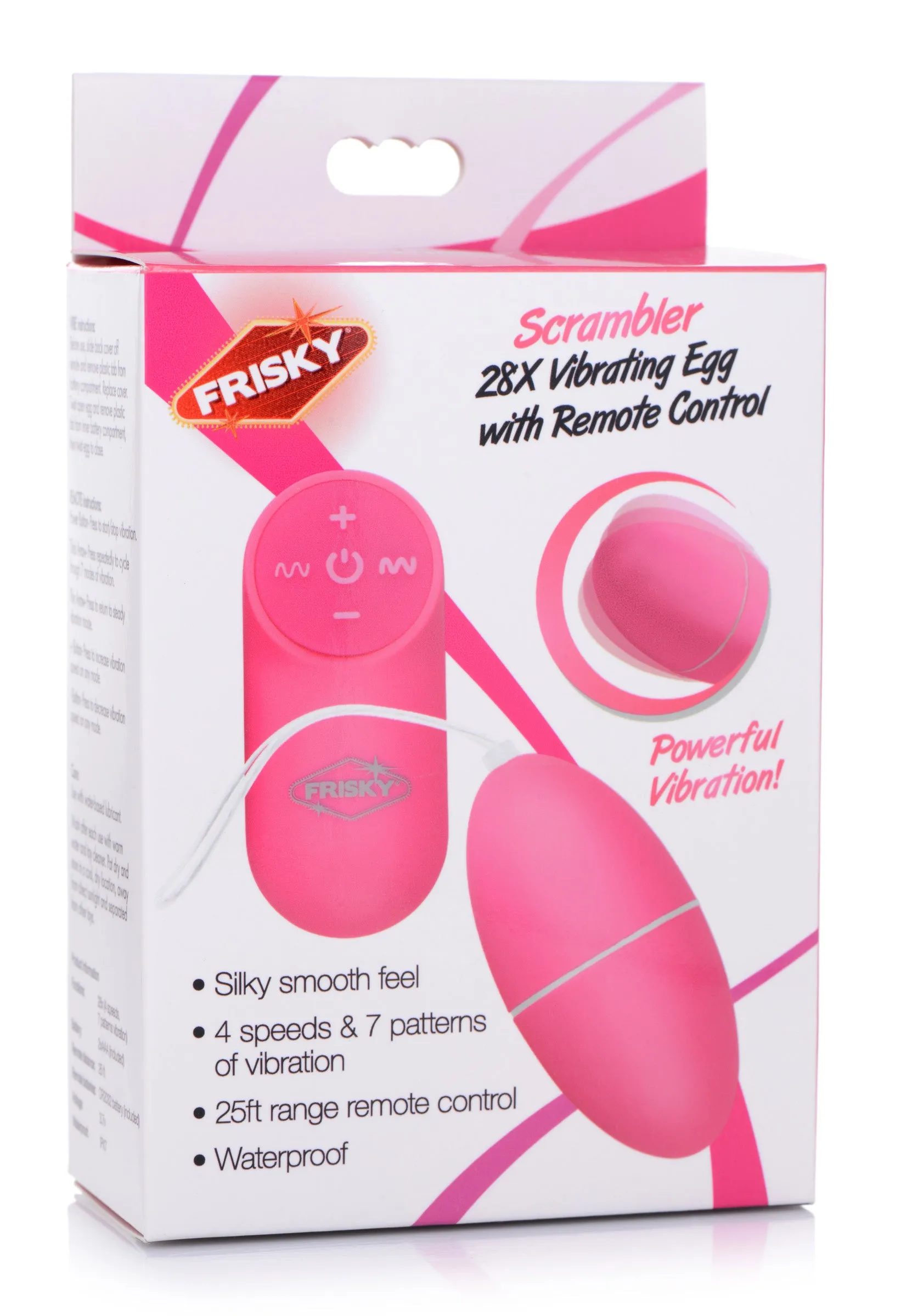 Scrambler Vibrating Egg With Remote Control