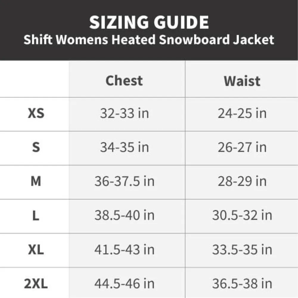 Shift Womens Heated Snowboard Jacket