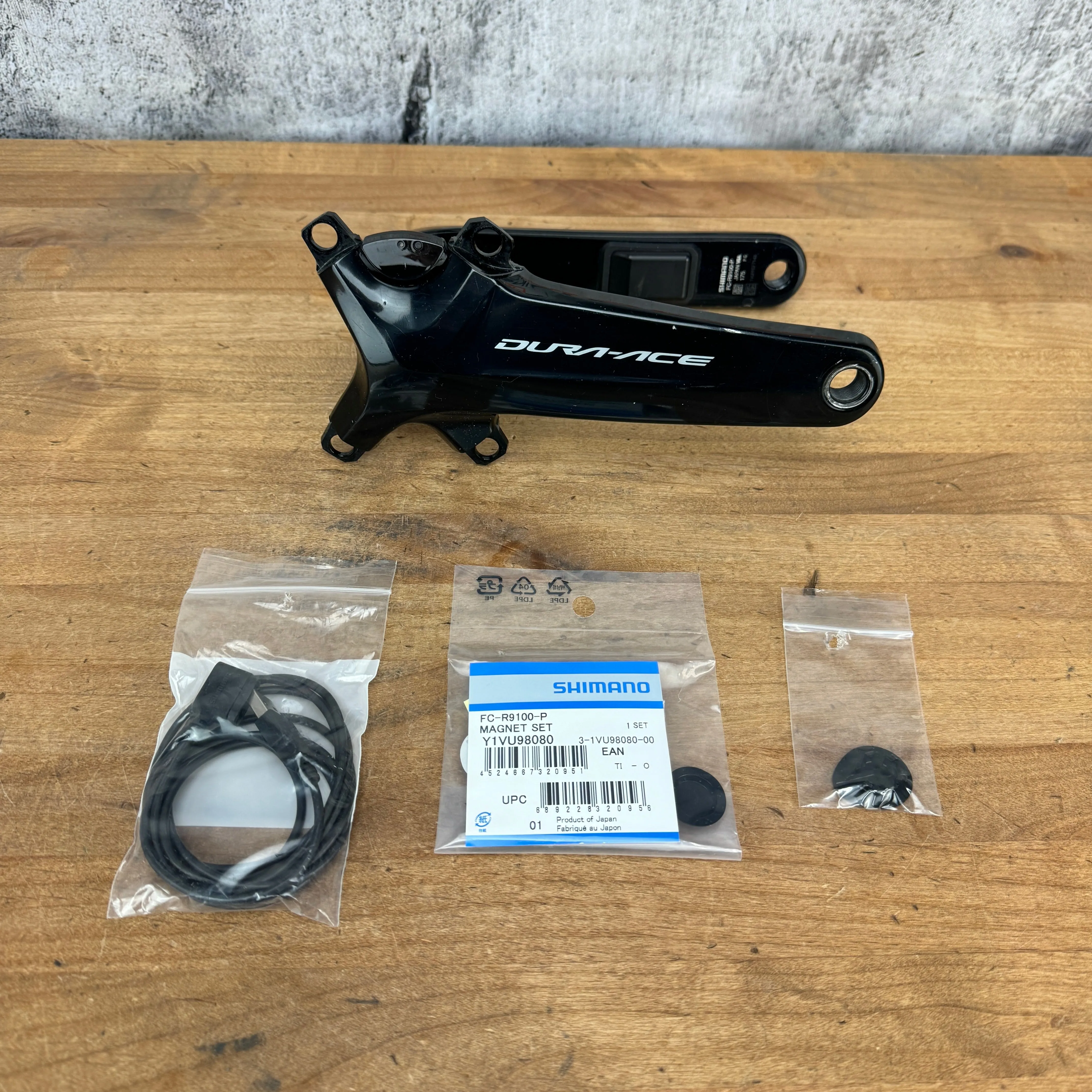 Shimano Dura Ace FC-R9100-P 175mm Power Meter Crankset Crank Arms Passed Recall