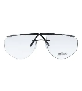 Silhouette Unisex Grey Aviator Sunglasses