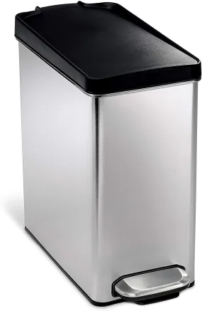 Simplehuman Pedal Bin Brushed Steel 10L