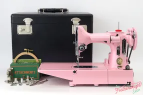 Singer Featherweight 222K - EJ6236** - Fully Restored in Pink Frosting