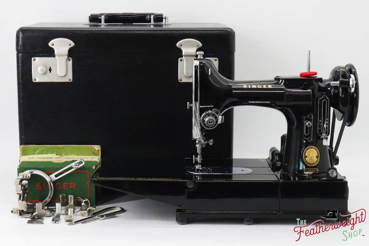 Singer Featherweight 222K Sewing Machine - EK6339**, 1955