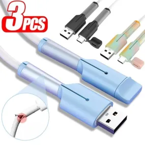 Soft Silicone Charger Cable Protector