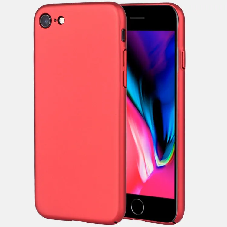 Soft touch coated hard PC case for iPhone 7/8