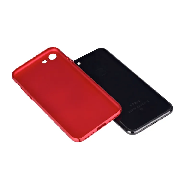 Soft touch coated hard PC case for iPhone 7/8