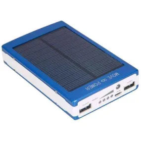 Solar powered phone charger 10000mAh Dual-USB Interface