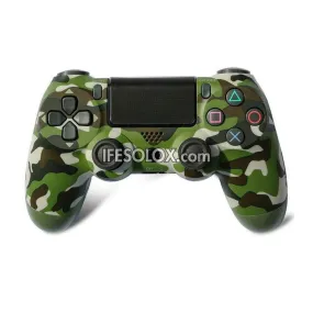 Sony PS4 DualShock 4 Game Controller for PS4, PC, Smartphones and Gadgets (Green Camouflage) - Brand New