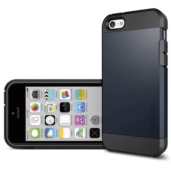 Spigen iPhone 5C Case Tough Armor (Metal Slate)