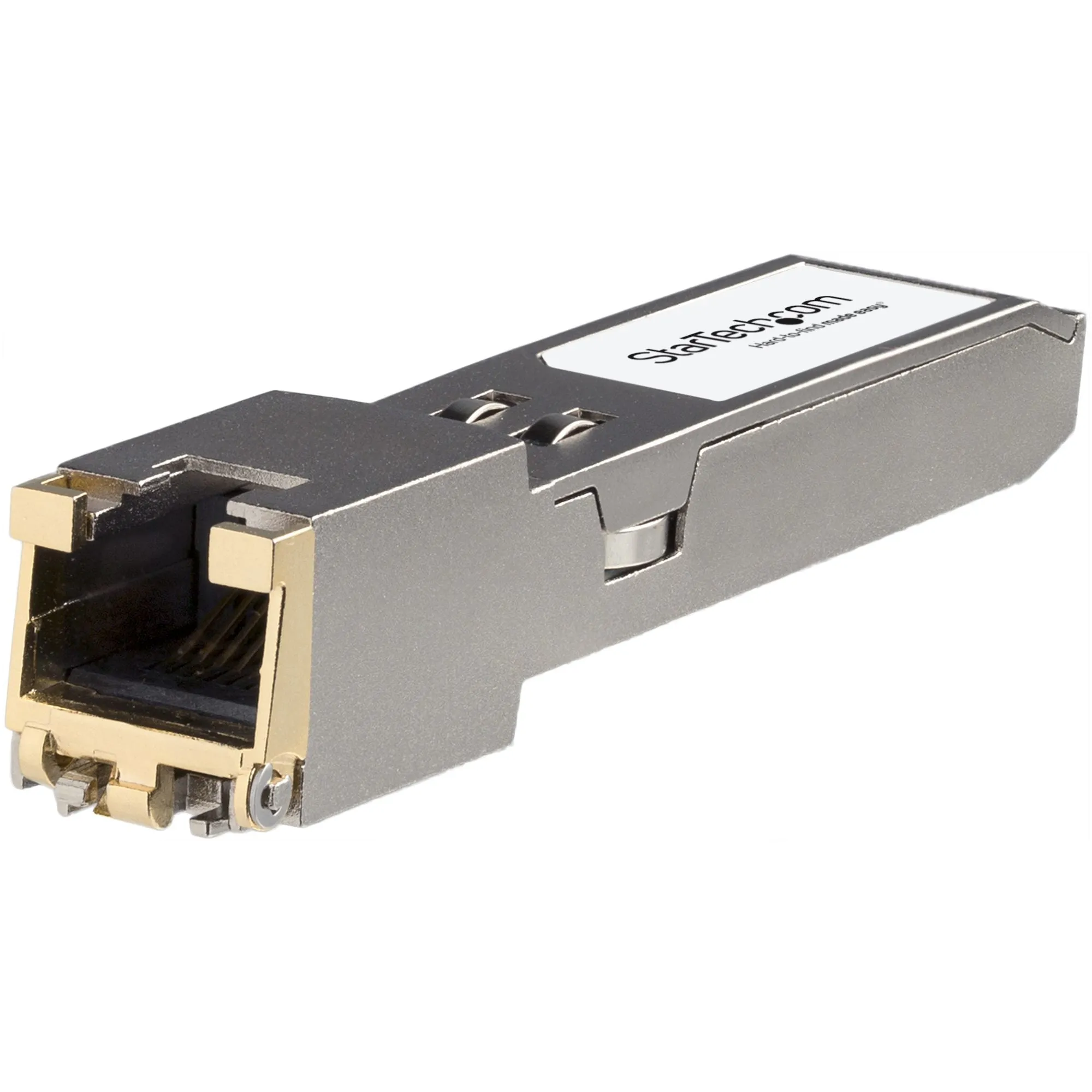 Startech.Com Hpe Jl563a Compatible Sfp  Module, 10Gbase-T, Sfp To Rj45 Cat6/Cat5e, 10Ge Gigabit Ethernet Sfp , Rj-45 (Co