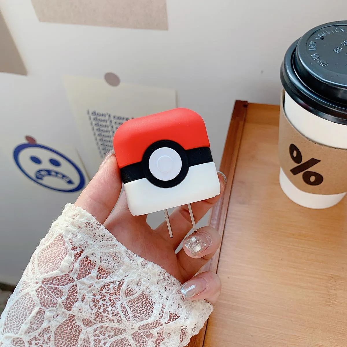 Super Cute Pokemon Silicon Apple iPhone Charger Case