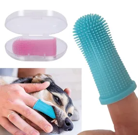 Super Soft Pet Finger Toothbrush Teeth Cleaning