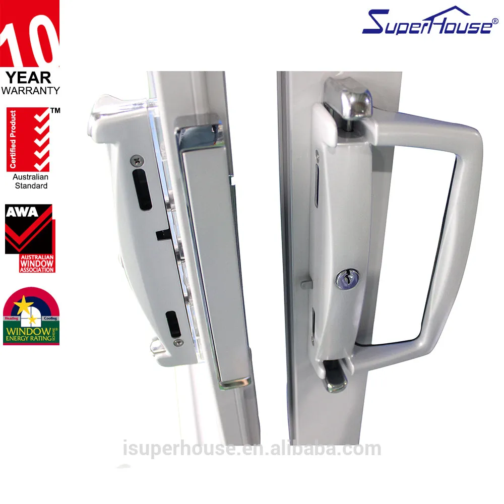 Superhouse Hot sale hurricane impact sliding metal glass doors