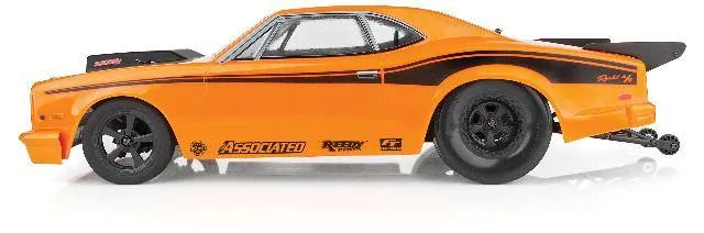 Team Associated 1/10 DR10 Drag Race Car, Brushless 2WD RTR, w/ LiPo Battery & Charger, Orange