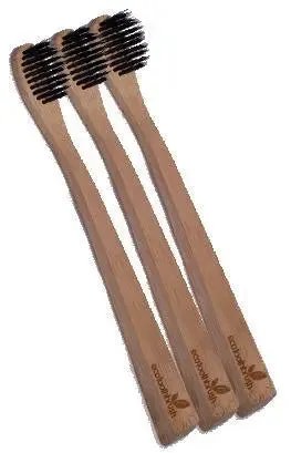 Toothbrush - bamboo charcoal fibre bristles