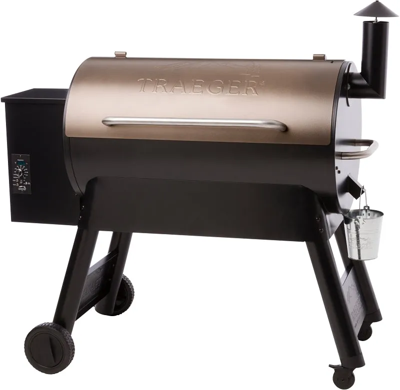 Traeger Pro 34 TFB88PZB Pellet Grill, 36,000 Btu , Steel Body, Bronze :EA: QUANTITY: 1