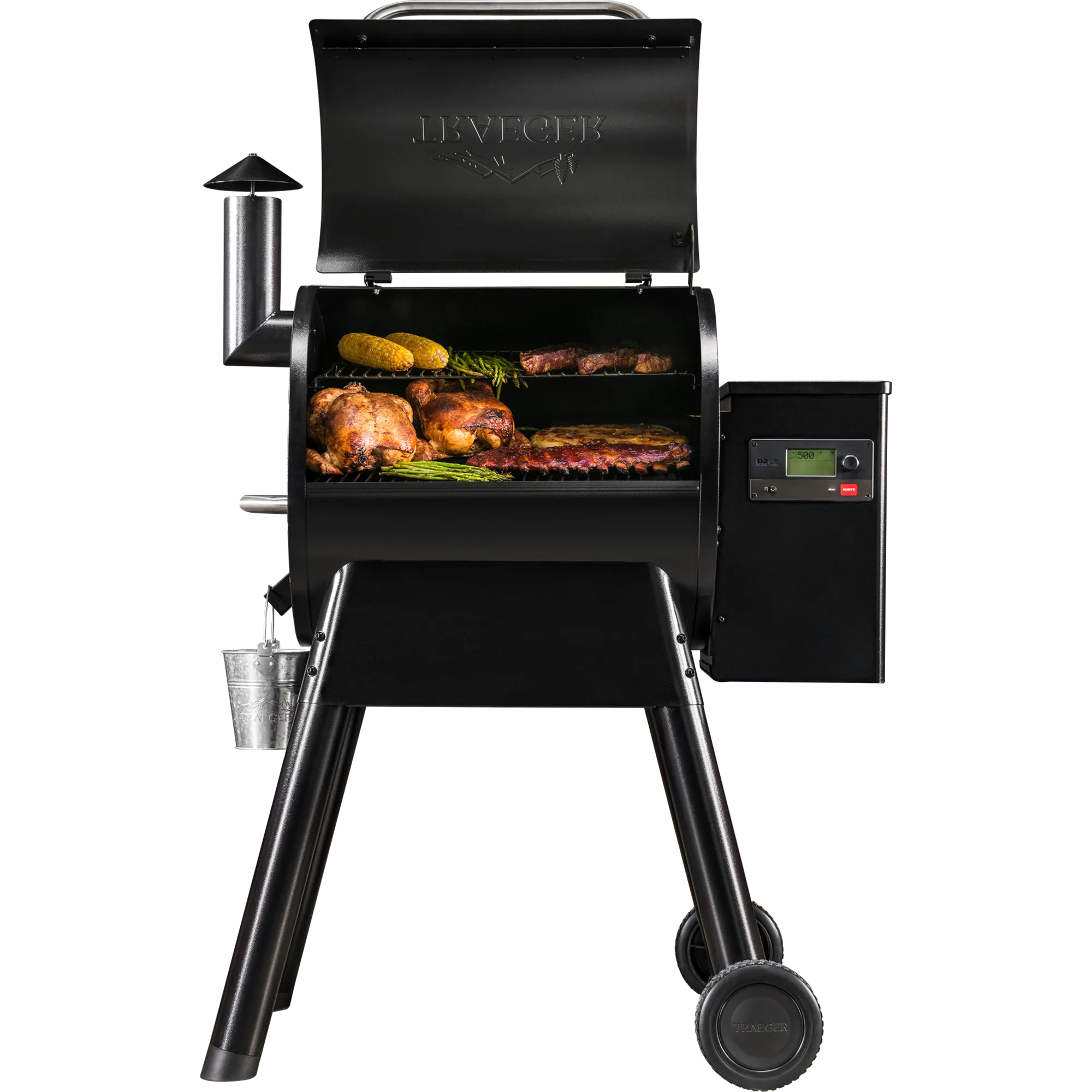 Traeger Pro 575 Black Wood Pellet Grill-TFB57GLE