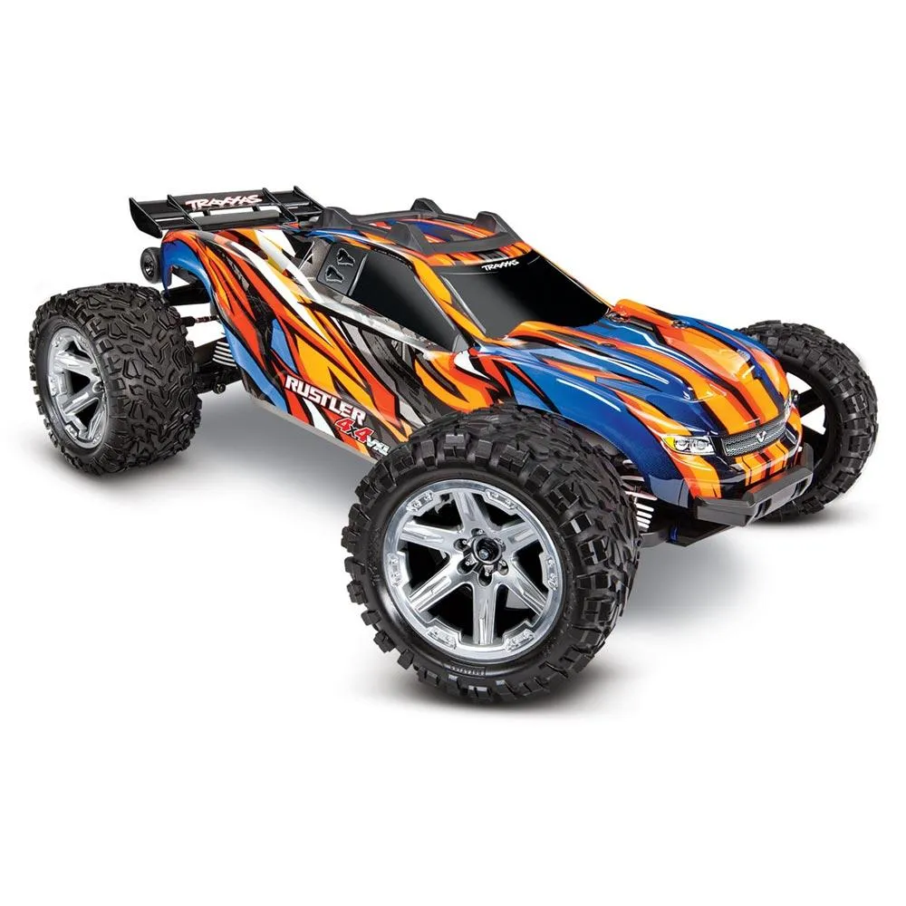 TRAXXAS RUSTLER 4X4 VXL 1:10 - ORANGE