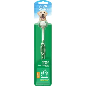 TropiClean Triple Flex Toothbrush Dog Large