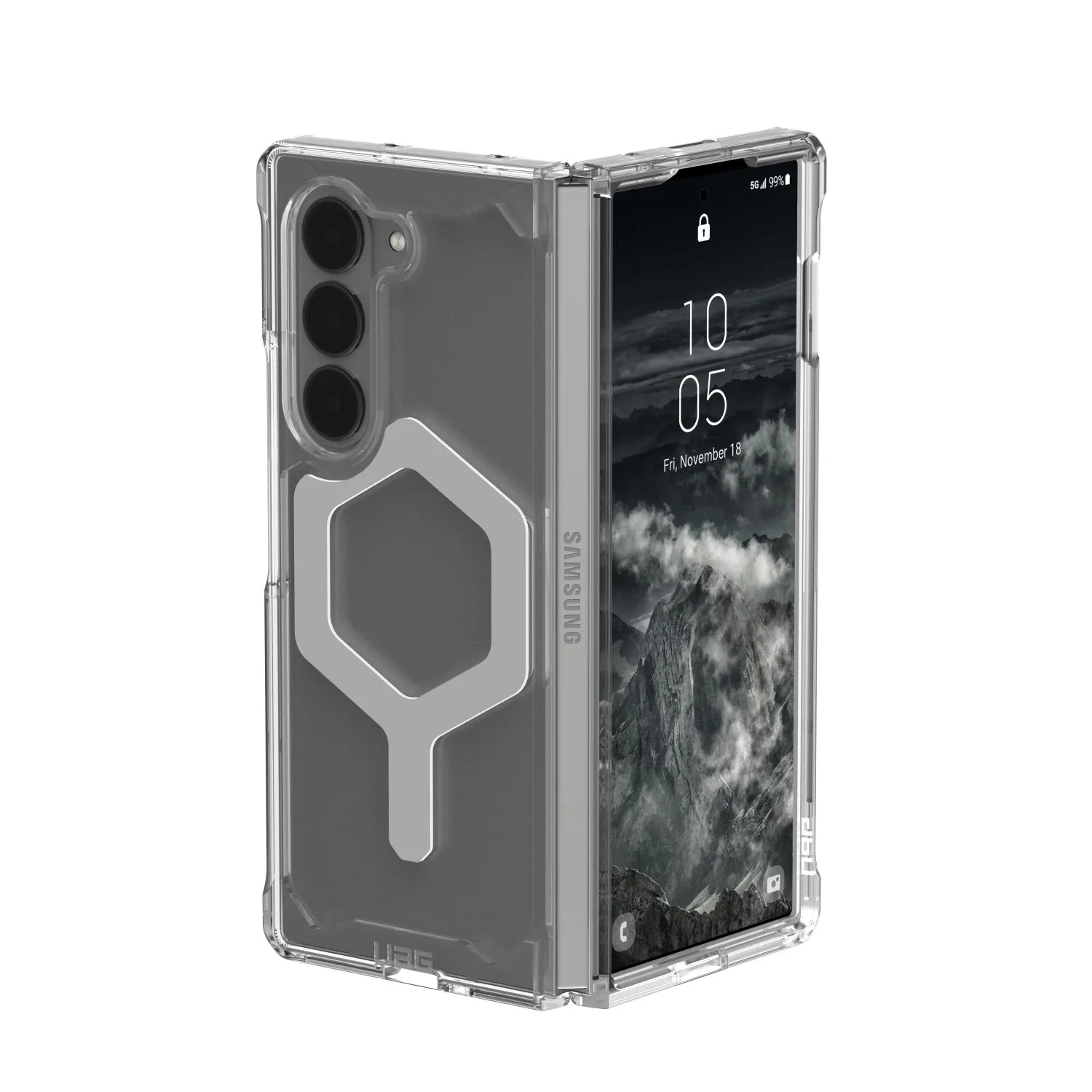 UAG Plyo Case - Samsung Galaxy Z Fold6 - Ice (UAG-GFLD6-PLYCL)