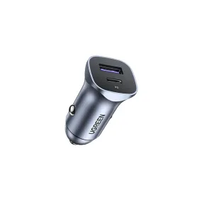 UGreen A C Dual port Car charger PD30W SCP22.5W-40858