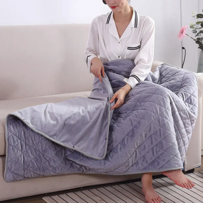 USB heating blanket for comfort and warmth