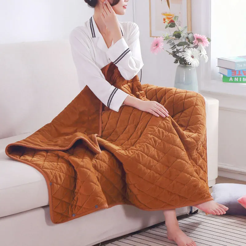 USB heating blanket for comfort and warmth