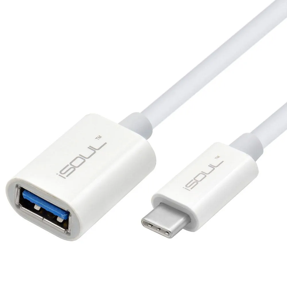 USB Type-C 3.1 Male To 3.0 Female Adapter O.T.G Data Sync Charge Cable