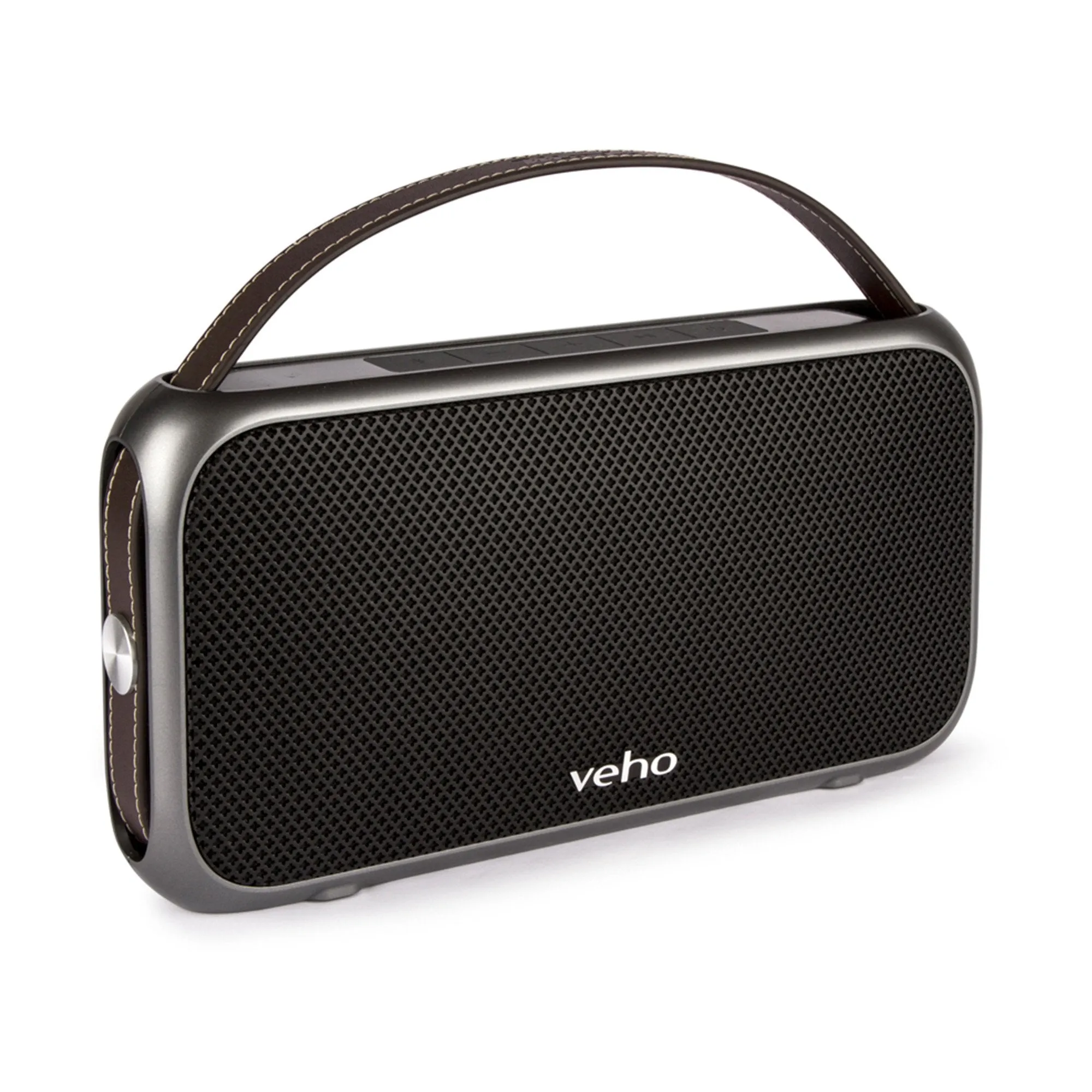 Veho M7 Mode Retro Bluetooth Speaker | Wireless | Water Resistant IPX4 | 3900mAh Power Bank | Rechargeable | Compatiable with Smartphones/Tablets/MP3 Players