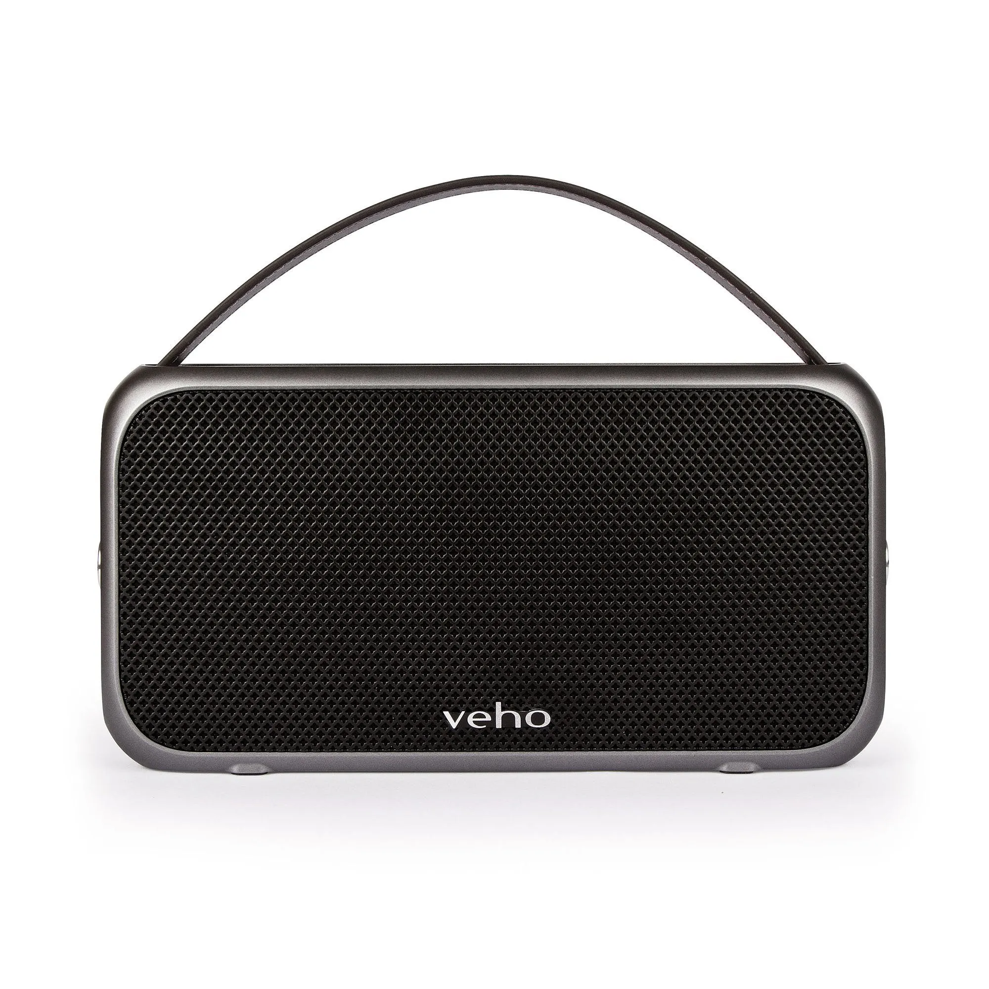 Veho M7 Mode Retro Bluetooth Speaker | Wireless | Water Resistant IPX4 | 3900mAh Power Bank | Rechargeable | Compatiable with Smartphones/Tablets/MP3 Players