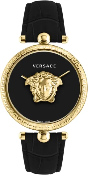 Versace Ladies Watch Palazzo Empire 39mm Black Gold VECO02722