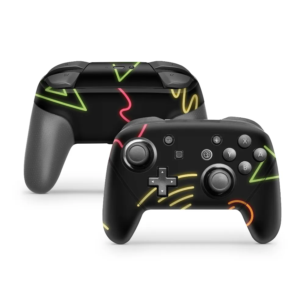 Warm Electric Nintendo Switch Pro Controller Skin