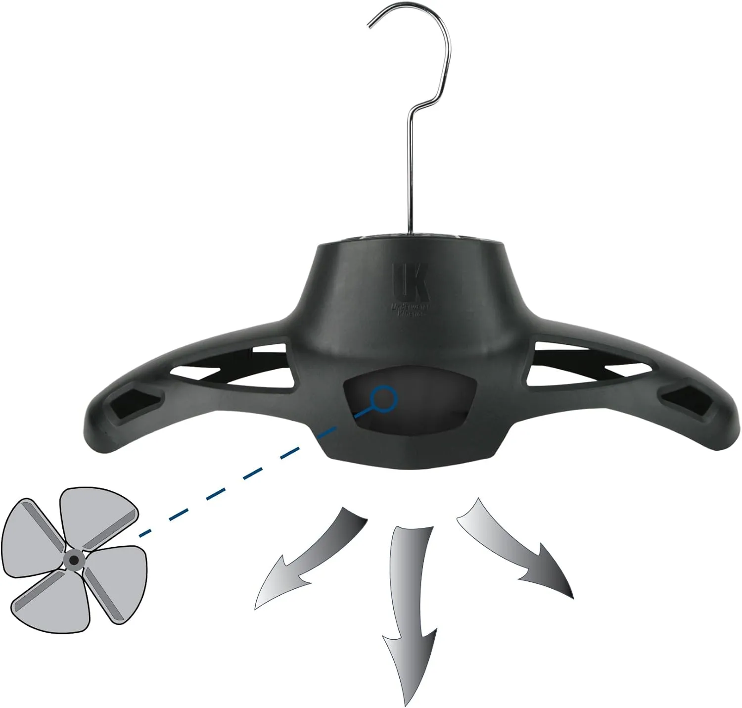 Wetsuit Dryer Hanger - HangAir - Underwater Kinetics