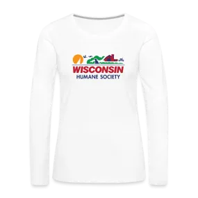 WHS License Plate Contoured Long Sleeve T-Shirt