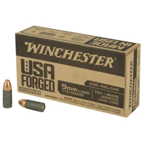 Win 9mm 115gr Fmj Brass Jlc 50-500