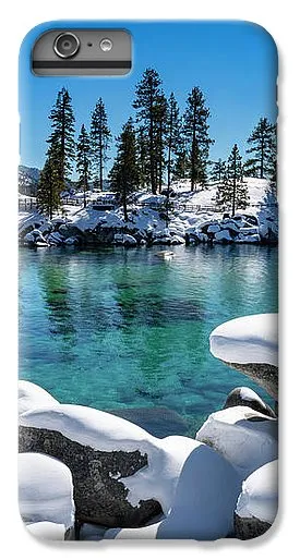 Winter Wave - Sand Harbor Lake Tahoe By Brad Scott - Phone Case