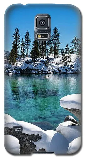 Winter Wave - Sand Harbor Lake Tahoe By Brad Scott - Phone Case