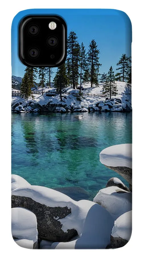 Winter Wave - Sand Harbor Lake Tahoe By Brad Scott - Phone Case