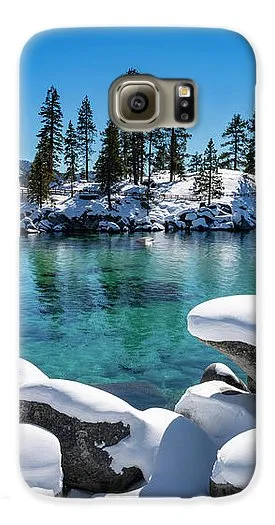 Winter Wave - Sand Harbor Lake Tahoe By Brad Scott - Phone Case