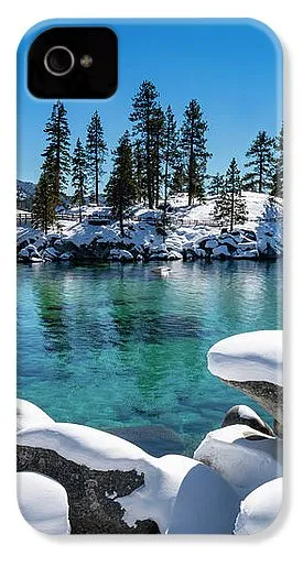 Winter Wave - Sand Harbor Lake Tahoe By Brad Scott - Phone Case