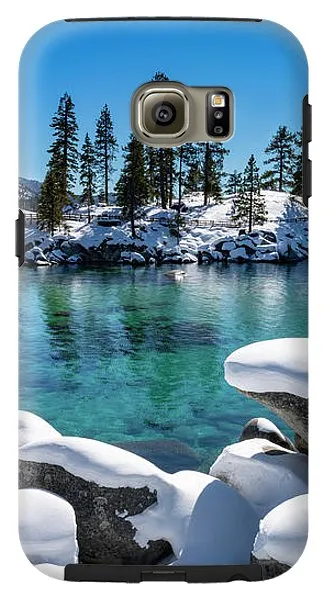 Winter Wave - Sand Harbor Lake Tahoe By Brad Scott - Phone Case